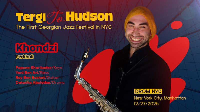 Tergi to Hudson Jazz Festival