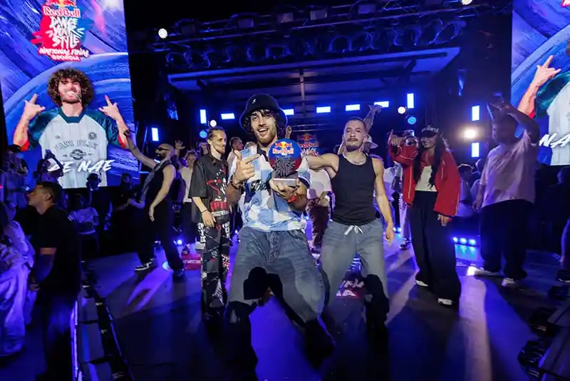 Red Bull Dance Your Style საქართველოს ეროვნული ფინალის გამარჯვებული NEI NEI <br> ფოტო: სერაფიმე ძნელაძე
